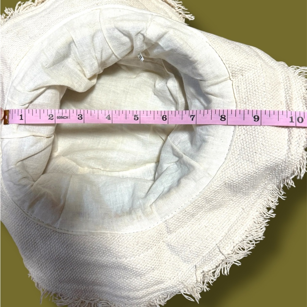 Distressed Boho Patchwork Bucket Hat - image 5